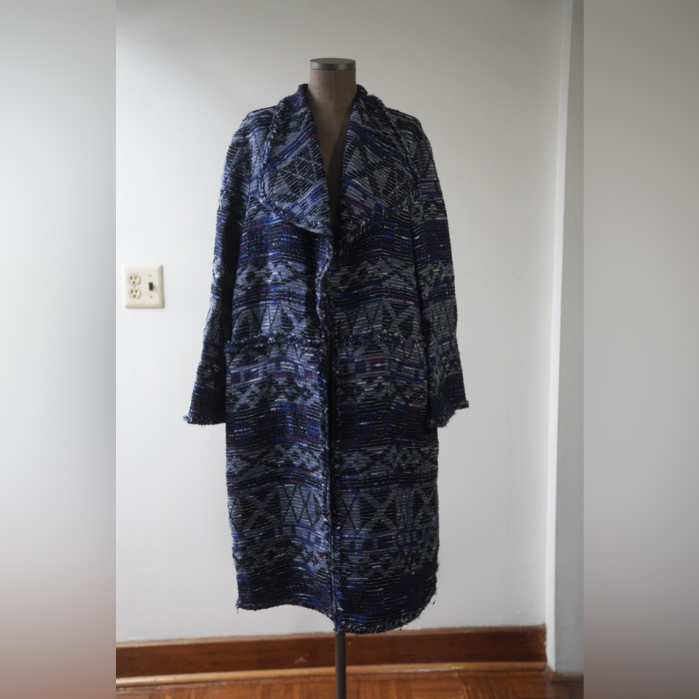 Zara Jacquard Coat